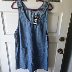 PTNY 90s Denim Jumper Dress